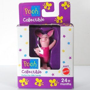 Mattel Disney WINNIE THE POOH Collectible 3” PIGLET Figure 66611